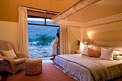 Schlafzimmer Tswalu Kalahari Reserve