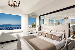 Italien Capri Capri Palace Hotel & Spa Schlafzimmer Meer