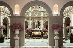 Blumen Lobby Italien Florenz Four Seasons Firenze