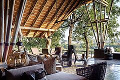 Lounge Singita Boulders Afrika