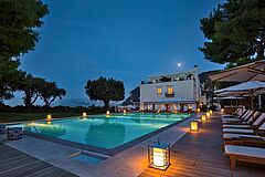 Pool Abend Italien Capri JK Place