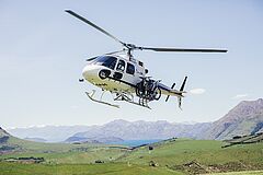 Helikopter Fahrraeder Suedinsel Mahu Whenua