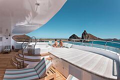 Seating Area Endemic Golden Galapagos Cruises