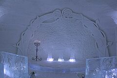 Verziehrung Snow Hotel