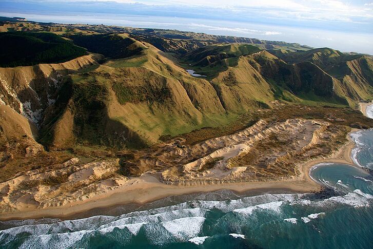 Küste The Farm at Cape Kidnappers