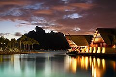 Abendstimmung Four Seasons Resort Bora Bora