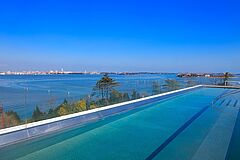 Infinity Pool Italien Venedig JW Marriott Venice Resort & Spa