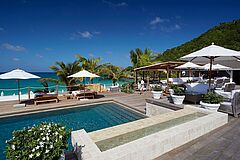 Le White Bar Cheval Blanc St-Barth 