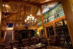 Innen The Chilko Experience Wilderness Resort