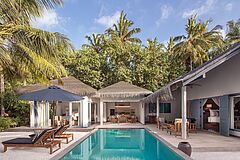 Beach Residence Exterior Raffles Maldives Meradhoo