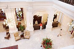 Lobby Raffles Hotel Singapore