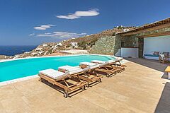 Pool 3 Villa N° 11 auf Mykonos