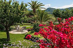 Spanien Mallorca Castell Son Claret Gartenanlage
