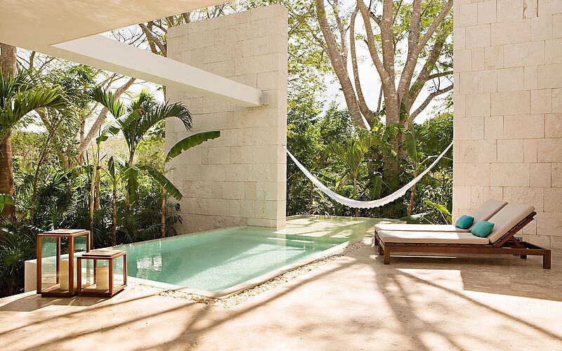 Chable Resort Casita mit Pool Casita mit Pool im Chable Resort