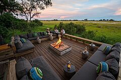 Lagerfeuer Vumbura Plains Camp