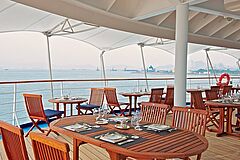 Silver Whisper Deck Restaurant