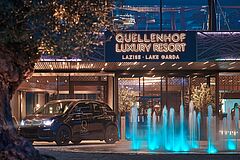 Brunnen Eingang Quellenhof Luxury Resort
