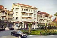 Aussenansicht Raffles Hotel Le Royal