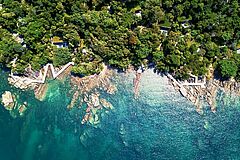 Aerial View Six Senses Krabey Island