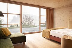 Room Aussicht Adler Lodge Ritten