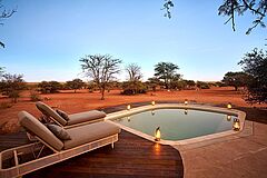 Motse Lower Pool Tswalu Kalahari Reserve