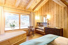 GreenMemoriesSuite Schlafzimmer ZillerLodge