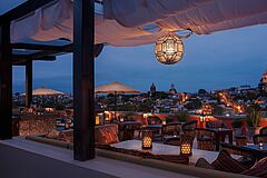 Luna Rooftop bar Rosewood San Miguel de Allende 