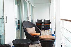 Silver Whisper Balkon