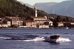 Boot Italien Gardasee Villa Arcadio 