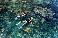 Snorkeling Six Senses Krabey Island