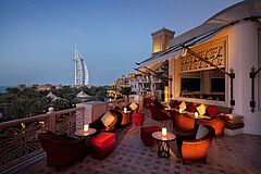 Dubai Jumeirah Al Qasr, Madinat Jumeirah Terrassenbar