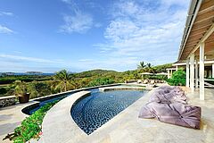 Grenadines Mustique Villas Ausblicke Pool
