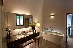 Badezimmer Belmond La Résidence Phou Vao