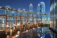 Skyline Dubai Armani Hotel