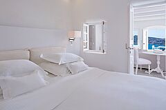 Schlafzimmer Santorin Canaves Oia Suites