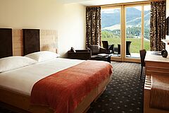 Doppelbett Schweiz Engadin NIRA Alpina