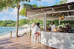 Grenadines Mustique Villas Beach Café