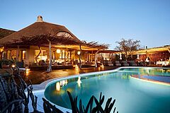 Motse Hauptgebäude Tswalu Kalahari Reserve