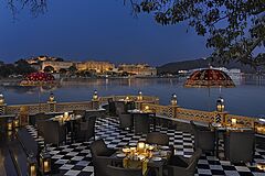 Terrasse The Leela Palace Udaipur