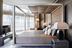 Dubai Armani Hotel Himmelbett