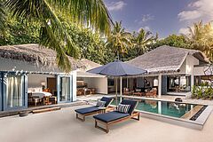 Beach Resicence Exterior Raffles Maldives Meradhoo