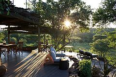 Lounge Bereich Singita Faru Faru Lodge