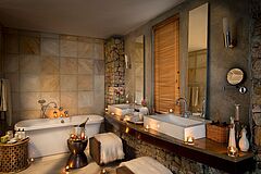 Suite Badezimmer Kwandwe Ecca Lodge