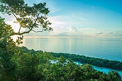 Indonesien Bawah Island Sonnenaufgang