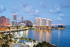 Night Exterior Mandarin Oriental Miami