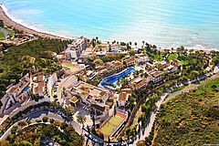 Zypern Columbia Beach Resort Pissouri Vogelperspektive
