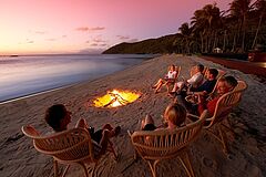 Fireplace Orpheus Island Resort