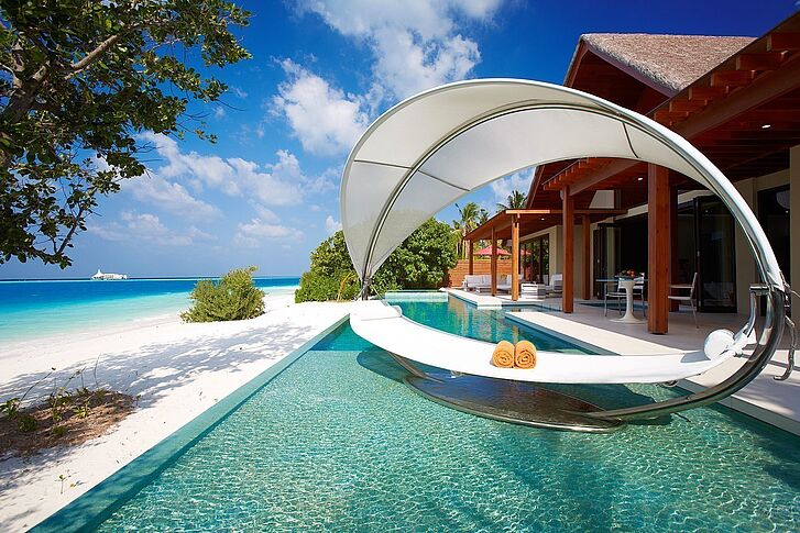 Pool vom Niyama Private Islands Maldives
