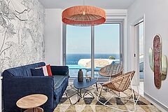 Wohnbereich 2 Kouros Hotel & Suites 