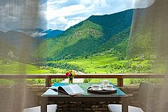 Terrasse COMO Uma Punakha